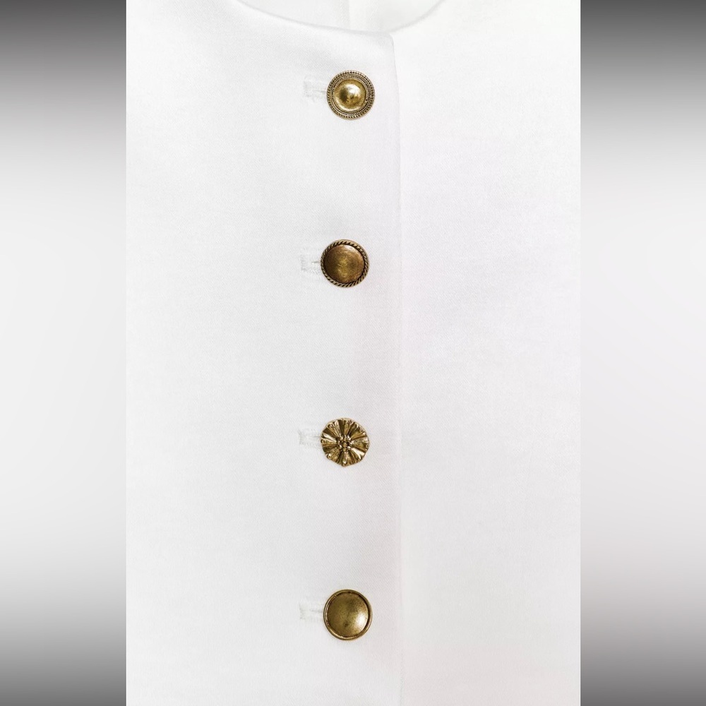 ZW COLLECTION SATIN VEST - Picture 7 of 10